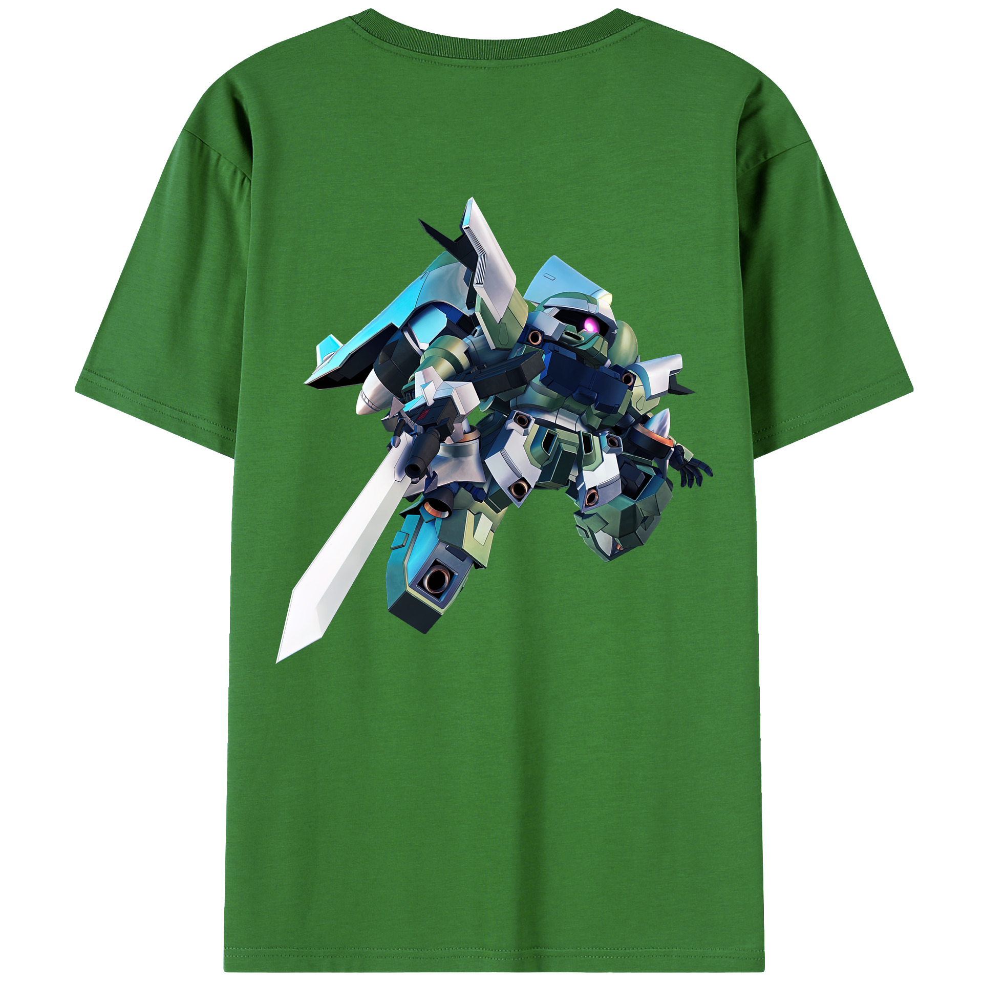 （画像用） 機動戦士ガンダム Mobile Suit Gundam レディース半袖Tシャツ(バックプリント)